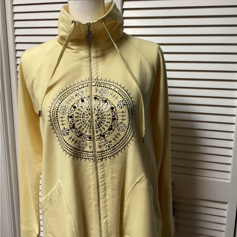 Christine Alexander Yellow Jacket with Silver Accents